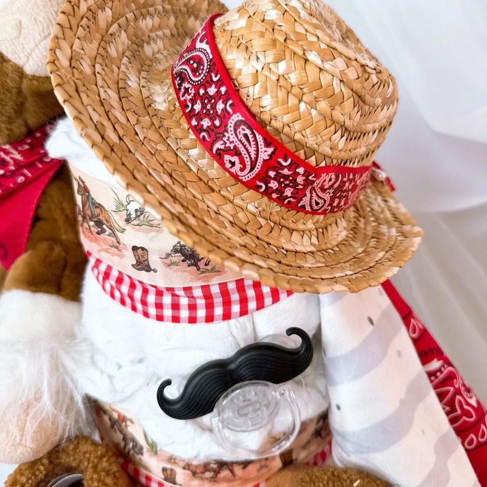 Horse Diaper Cake, Farm Baby Shower Gift